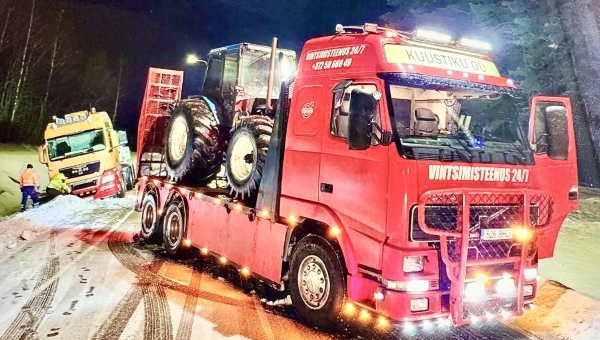 See pilt ei ole tehtud filmivõtetel, vaid nii töötab Kuustiku juht Oliver Land. Foto: ERAKOGU